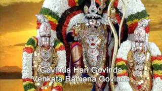 Srinivasa Govinda Govinda Namavali With English Subtitles [upl. by Orabel]