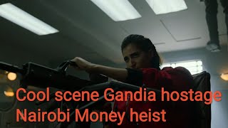 Money heist  Gandia captures Nairobi fight scene [upl. by Imrots734]