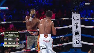 Shakur Stevenson STOPS Jamel Herring LIVE WATCH PARTY By Boxingego [upl. by Dominy]