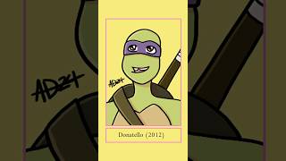 Donatello 2012 TMNT Fanart [upl. by Calesta]