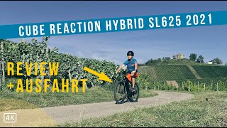 ⁴ᴷ Cube Reaction Hybrid SL625 2021 Review Deutsch  Ausfahrt cube [upl. by Lorilyn]