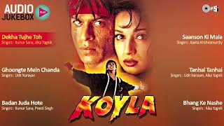 Koyla  Audio Jukebox  Shahrukh Khan  Madhuri Dixit  Hindi Hit Songs [upl. by Binky455]