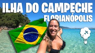 Ilha do Campeche 🏖️ Toda la info para visitar la mejor playa de Florianópolis 🇧🇷 [upl. by Meehahs]