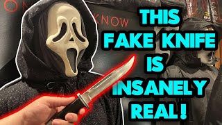 Insanely Realistic Fake SCREAM Knife [upl. by Arada]