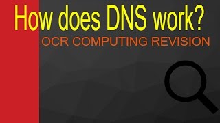 How a DNS Server Works OCR Computing GCSE [upl. by Sly]