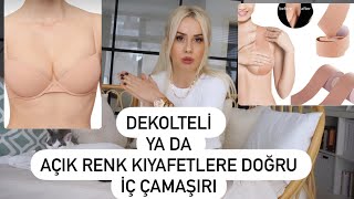 KIYAFETE GÖRE DOĞRU İÇ ÇAMAŞIRI VE RENK SEÇİMİSOHBETLİ VLOG [upl. by Aalst]