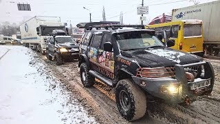 Едем тащить ФУРЫ Белый Волк дал мне PAJERO SPORT off road в Киеве [upl. by Mickie550]