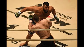 Mirko Cro Cop Filipovic vs Amir Aliakbari  RIZIN GP  Full Fight Fight MMA Boxing Knockout [upl. by Dyraj]