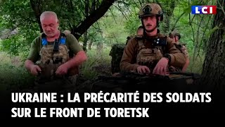 Guerre en Ukraine  les unités ukrainiennes dans une situation précaire sur le front de Toretsk [upl. by Pandolfi]