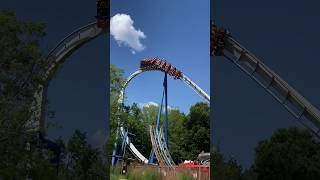 Afterburn  Carowinds  Roller Coaster  Inverted Coaster  BampM [upl. by Hinckley]