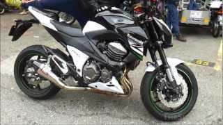 2013 Kawasaki Z800 Yoshimura R55 Exhaust [upl. by Nigen]