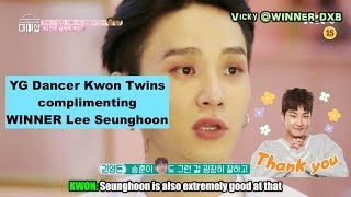 YG Kwon Twins compliment Lee Seunghoon on Mimi Shop [upl. by Anire757]