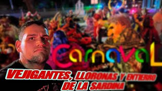 Vejigantes LLORANDO en el CARNAVAL DE PONCE ENTIERRO de la SARDINA 🇵🇷 2024 [upl. by Rabelais]