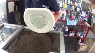 Hydro Dipping a Toilet Seat [upl. by Hermon]