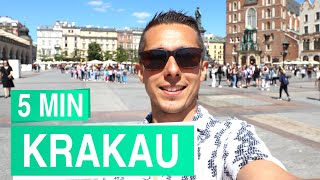 Krakau in 5 Minuten 😊 4 Tage in der schönsten Stadt Polens [upl. by Arimaj536]