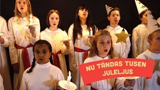 Barnkammarkören  Barnplanetens Luciakör  Nu tändas tusen juleljus  Lucia amp Julmusik [upl. by Nor]