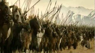 Discurso de Theoden en la carga de los rohirrim  Latinoamérica [upl. by Sillihp229]