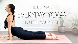 Everyday Yoga The ULTIMATE 15 Min Yoga Class For All Levels [upl. by Bruns]