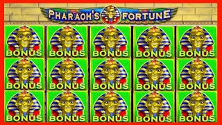 ★★JACKPOT HANDPAY★★1000 BETS★★PHARAOHS FORTUNE HIGH LIMIT SLOT MACHINE BUENO DINERO MUSEUM SLOTS [upl. by Anatnom]