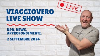 CONTROLLI IN AEROPORTO CAMBIANO LE REGOLE  VIAGGIOVERO LIVE SHOW [upl. by Hilly]