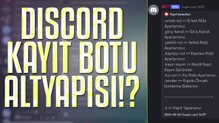 AYARLAMALI KAYIT ALTYAPISI  BDFD  ELİT CODES [upl. by Nnairb]