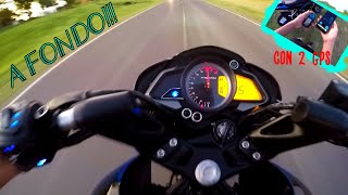 BAJAJ RS 200 TOP SPEED [upl. by Ominorej67]