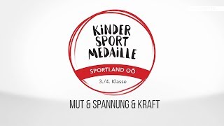 Kindersportmedaille Mut Spannung amp Kraft 3 und 4 Klasse [upl. by Khai]