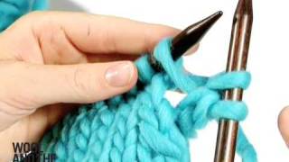 Comment faire une augmentation  tuto tricot [upl. by Borras]