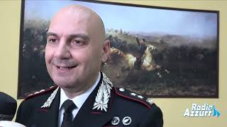 CATANZARO 4 UFFICIALI DEI CARABINIERI AL COMANDO DEL REPARTO OPERATIVO [upl. by Dorca]