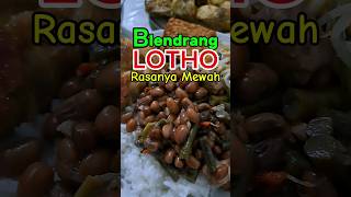 BLENDRANG LOTHO🍛‼️ SEDERHANA TAPI LEZATNYA MEWAH [upl. by Sirkin]