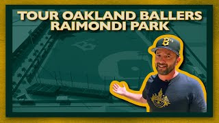 FULL ACCESS Oakland Ballers Raimondi Park Tour [upl. by Polik]