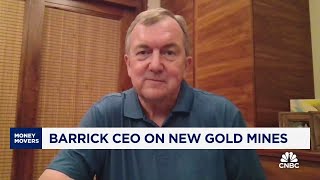 Gold is still a safe haven asset despite market uncertainties says Barrick Gold CEO [upl. by Htebyram874]