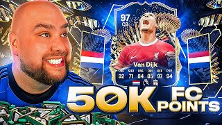 50K FC Points Decide My Team w 97 TOTS VIRGIL VAN DIJK [upl. by Shellie]