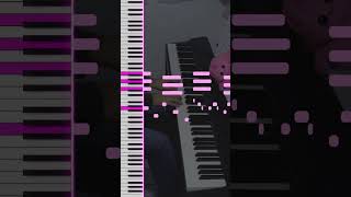 Your Reality  Doki Doki Literature Club  Piano TutorialVisualizer shorts 6 [upl. by Dranyam]