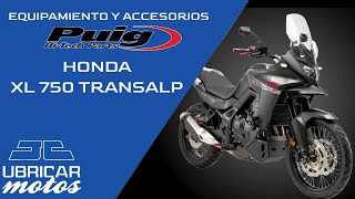 Equipa tu Honda XL 750 Transalp con Puig  Accesorios y Equipamiento [upl. by Hennahane]