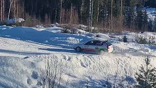 Rally SMSandviken  Vinterpokalen 3224 [upl. by Allayne770]