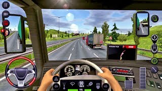 Truck Simulator 2018 Europe 10  Truck Games Android gameplay truckgames [upl. by Anitsirhc686]