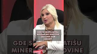 Zorana Mihajlović  Poljoprivredna proizvodnja će moći da se nastavi u Jadru [upl. by Glynas662]