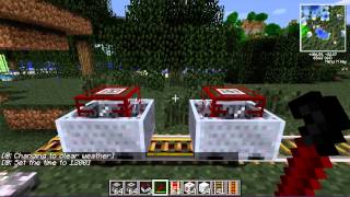 Tutorials Railcraft  Cart Trains [upl. by Spieler]