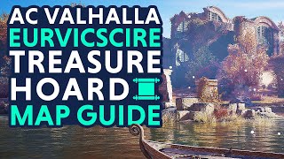 Eurvicscire Treasure Hoard Map Guide  Assassins Creed Valhalla Treasure AC Valhalla Treasure [upl. by Berga]