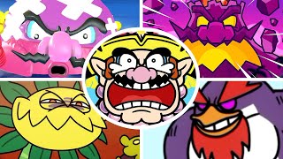 WarioWare Move It  All Boss Microgames [upl. by Hgielek]