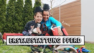 Folge 44 Erstausstattung erstes eigenes PFERD 🐴🍀😍  Sattel Trense amp Co [upl. by Johathan]