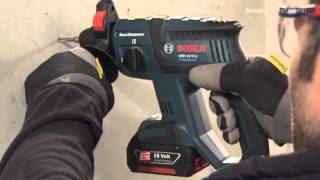 Bosch Perforateur sans fil GBH 18 VLI Professional [upl. by Nnaoj]