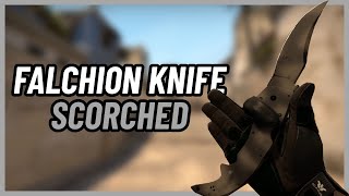 ★ Falchion Knife Scorched  CSGO Knife Showcase [upl. by Rachael]