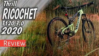 review SEPEDA THRILL ricochet t120 30 2020  MTB INDONESIA  SEPEDA UNTUK PEMULA [upl. by Gilboa259]