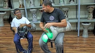 Top Darbuka Solo with Darbuka dance Light Device [upl. by Anne-Marie]