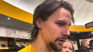 Erik Karlsson Shoots Down Trade Talk quotThats Canadaquot [upl. by Yelsnit]