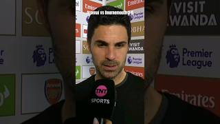 MIKEL ARTETA REACTS ARSENAL VS BOURNEMOUTH 30 [upl. by Htebsil]