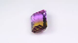 ametrinestone 36389 ct646  gemstone ametrinestone gemstonejewelry luckygems bangkok36389a [upl. by Hardy]