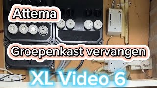 Groepenkast vervangen ⚡️ XL video 6  Elektricien  Attema  fuseboard  Amsterdam [upl. by Lissie]